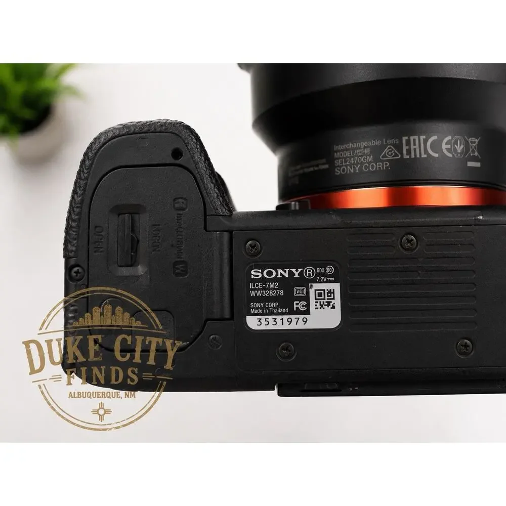 Sony Alpha A7 II + Sony FE 24-70mm F2.8 GM Lens Battery Charger Tested